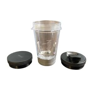 Ninja Foodi Power Nutri Bowl 14oz Replacement Cup with Storage and Spout Lids